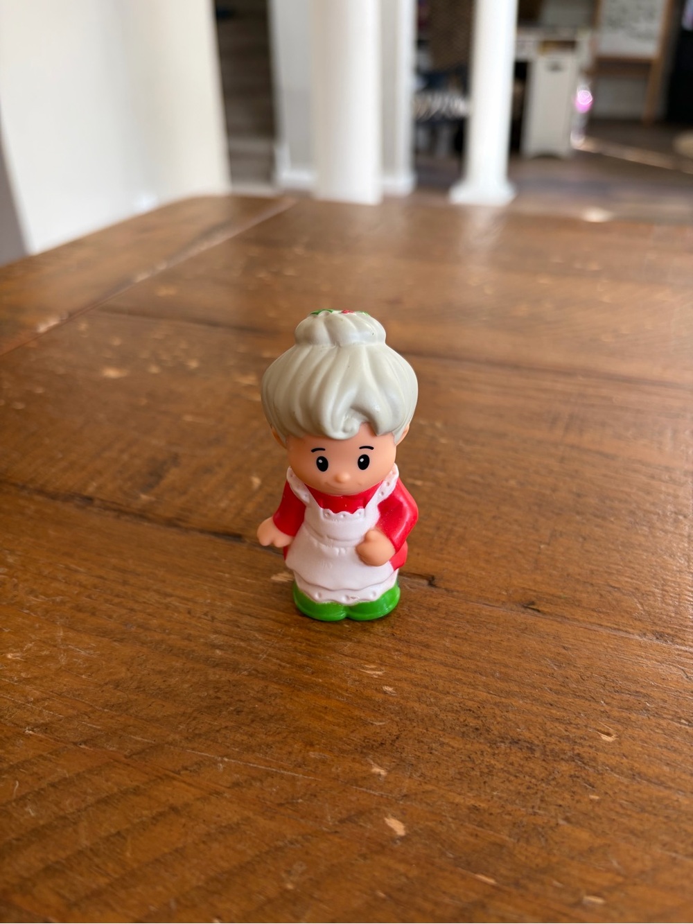 Fisher Price Little People Mrs Claus as is